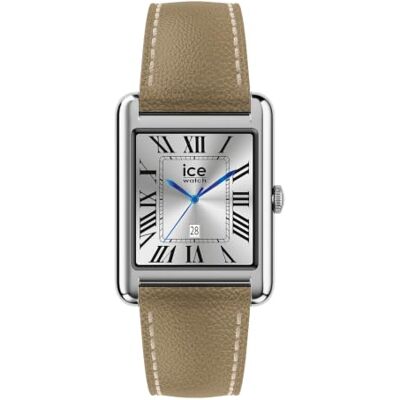 ICE-WATCH ICE smart TKS 2.0 Silver Taupe grain Montre connectée argent pour femme avec bracelet en cuir 025622 (1.41 pouces / 32mm) Smartwatch, Suivi des activités physiques et de la santé ICE-WATCH ICE smart TKS 2.0 Silver Taupe grain Montre connectée argent pour femme avec bracelet en cuir 025622 (1.41 pouces / 32mm) Smartwatch, Suivi des activités physiques et de la santé