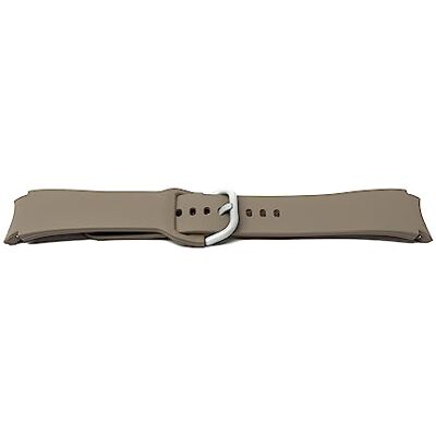 SYSTEM-S Bracelet de 20 mm en silicone pour montre connectée Samsung Galaxy Watch 5 4 Gris, gris, Eine Grösse, Classique SYSTEM-S Bracelet de 20 mm en silicone pour montre connectée Samsung Galaxy Watch 5 4 Gris, gris, Eine Grösse, Classique