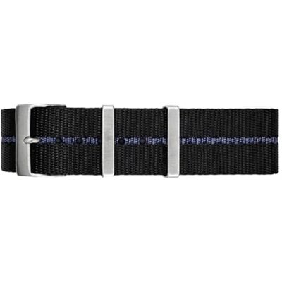 masar Bracelet Nato 20mm Noir Bleu Nylon Tissu Tressé – 1 Bande Bracelet de Montre Homme – Watch Strap/Band Black Blue 20 mm masar Bracelet Nato 20mm Noir Bleu Nylon Tissu Tressé – 1 Bande Bracelet de Montre Homme – Watch Strap/Band Black Blue 20 mm