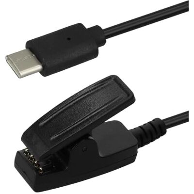 kwmobile Câble USB compatible avec Garmin vivomove Trend/Lily/HR/Forerunner 35/30 / 735XT Câble rechange Type C pour chargement smart watch Chargeur fitness tracker montre connectée noir kwmobile Câble USB compatible avec Garmin vivomove Trend/Lily/HR/Forerunner 35/30 / 735XT Câble rechange Type C pour chargement smart watch Chargeur fitness tracker montre connectée noir