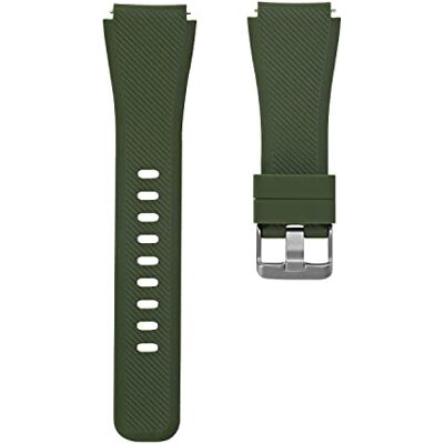 SYSTEM-S Bracelet flexible en silicone 20 mm pour montre connectée Huawei Watch 2 Vert, vert, Eine Grösse SYSTEM-S Bracelet flexible en silicone 20 mm pour montre connectée Huawei Watch 2 Vert, vert, Eine Grösse