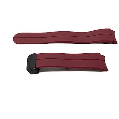 SYSTEM-S Bracelet de montre en silicone pour montre connectée Samsung Galaxy Watch 5 4 Rouge 20 mm, rouge foncé, Eine Grösse, Classique SYSTEM-S Bracelet de montre en silicone pour montre connectée Samsung Galaxy Watch 5 4 Rouge 20 mm, rouge foncé, Eine Grösse, Classique