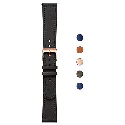 Withings Bracelet en cuir de qualité supérieure pour ScanWatch, Steel HR, Steel HR Sport, Move ECG, Move Withings Bracelet en cuir de qualité supérieure pour ScanWatch, Steel HR, Steel HR Sport, Move ECG, Move