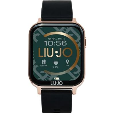 Liu Jo Montre unisexe Smartwatch Voice Energy Rose Bracelet Noir Liu Jo Montre unisexe Smartwatch Voice Energy Rose Bracelet Noir