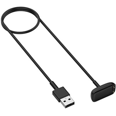 AKYGA AK-SW-45 Câble de charge USB compatible avec Fitbit Luxe/Charge 5/Charge 6 1 m Noir AKYGA AK-SW-45 Câble de charge USB compatible avec Fitbit Luxe/Charge 5/Charge 6 1 m Noir