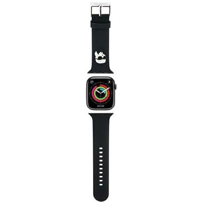 Bracelet en silicone 3D Rubber Karl Head de Karl Lagerfeld pour Apple Watch Bracelet en silicone 3D Rubber Karl Head de Karl Lagerfeld pour Apple Watch