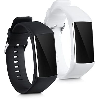 kwmobile Bracelet compatible avec Polar A360 / A370 bracelet 2x de rechange en silicone pour fitness tracker kwmobile Bracelet compatible avec Polar A360 / A370 bracelet 2x de rechange en silicone pour fitness tracker