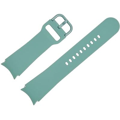 SYSTEM-S Bracelet en silicone pour Samsung Galaxy Watch 5 4 20 mm Vert, vert foncé, Eine Grösse, Classique SYSTEM-S Bracelet en silicone pour Samsung Galaxy Watch 5 4 20 mm Vert, vert foncé, Eine Grösse, Classique
