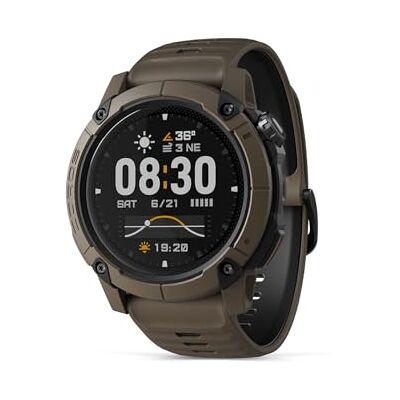 COROS NOMAD sport-GPS-horloge, 1,3-inch MIP-touchscreen- Bruin COROS NOMAD sport-GPS-horloge, 1,3-inch MIP-touchscreen- Bruin