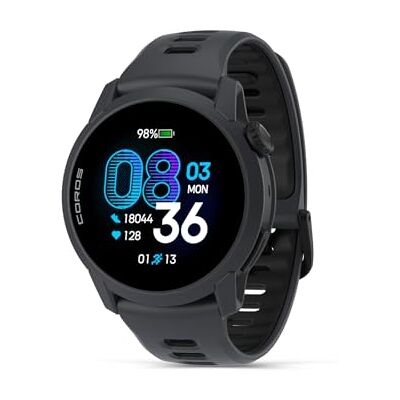 COROS PACE 4 Ultralichte Sport GPS horloge- Zwart Siliconen, Standaard COROS PACE 4 Ultralichte Sport GPS horloge- Zwart Siliconen, Standaard