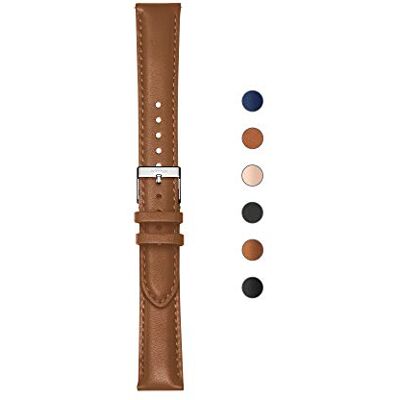Withings Bracelet en cuir de qualité supérieure pour ScanWatch, Steel HR, Steel HR Sport, Move ECG, Move et Steel Withings Bracelet en cuir de qualité supérieure pour ScanWatch, Steel HR, Steel HR Sport, Move ECG, Move et Steel