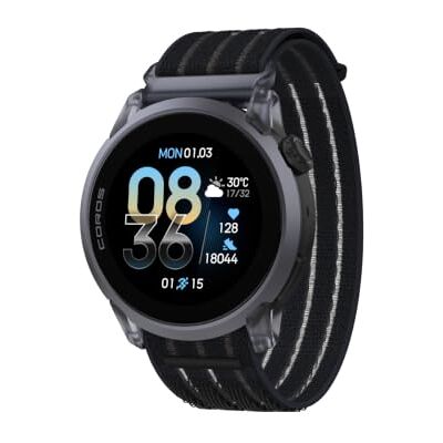 COROS PACE 4 Ultralichte Sport GPS horloge (Zwart Kristal Nylon, Aluminium) COROS PACE 4 Ultralichte Sport GPS horloge (Zwart Kristal Nylon, Aluminium)