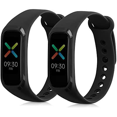 kwmobile Bracelet compatible avec Oppo Band Sport 2x bracelet de rechange en silicone pour fitness tracker kwmobile Bracelet compatible avec Oppo Band Sport 2x bracelet de rechange en silicone pour fitness tracker
