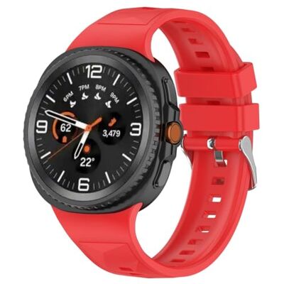 Wigento Bracelet en silicone pour montre connectée Samsung Galaxy Watch 9/8/8 Classic Ice Design Wigento Bracelet en silicone pour montre connectée Samsung Galaxy Watch 9/8/8 Classic Ice Design
