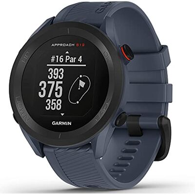 Garmin Approach S12, Montre GPS connectée de Golf, Gris, Boîtier 44mm Écran antireflet, jusqu'à 30 heures d'autonomie en mode GPS, +43 000 parcours préchargés, enregistrement des scores, étanche Garmin Approach S12, Montre GPS connectée de Golf, Gris, Boîtier 44mm Écran antireflet, jusqu'à 30 heures d'autonomie en mode GPS, +43 000 parcours préchargés, enregistrement des scores, étanche