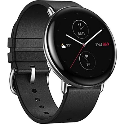Amazfit Zepp E Montre connectée AMOLED 3D en verre avec écran de fitness étanche 5 ATM avec mesure de la fréquence cardiaque et de la fréquence cardiaque Amazfit Zepp E Montre connectée AMOLED 3D en verre avec écran de fitness étanche 5 ATM avec mesure de la fréquence cardiaque et de la fréquence cardiaque