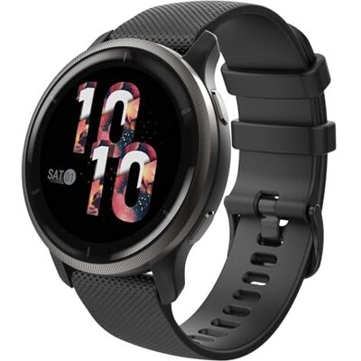 MoKo Strap Compatible with Garmin Vivoactive 4S/Venu 4 41mm/3S/2S/Forerunner 265S/255S/255S Music/Vivomove 3S, 18mm Soft Silicone Replacement Watch Band Sport Wristband, Black MoKo Strap Compatible with Garmin Vivoactive 4S/Venu 4 41mm/3S/2S/Forerunner 265S/255S/255S Music/Vivomove 3S, 18mm Soft Silicone Replacement Watch Band Sport Wristband, Black