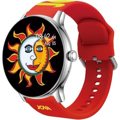 Celly Smartwatch Limited Edition 1000 pièces avec personnalisation sur bracelet pour Palajova, écran de 13", moniteur de fréquence cardiaque, certification IP67 résistant aux éclaboussures d'eau Celly Smartwatch Limited Edition 1000 pièces avec personnalisation sur bracelet pour Palajova, écran de 13", moniteur de fréquence cardiaque, certification IP67 résistant aux éclaboussures d'eau
