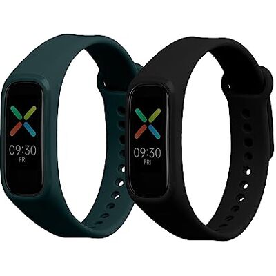 kwmobile Bracelet compatible avec Oppo Band Sport 2x bracelet de rechange en silicone pour fitness tracker kwmobile Bracelet compatible avec Oppo Band Sport 2x bracelet de rechange en silicone pour fitness tracker