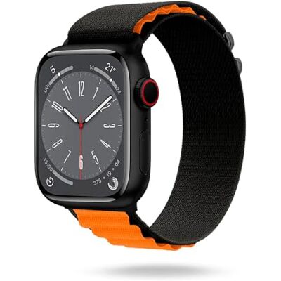 OneFlow Active Loop pour les modèles Apple, Apple Watch 10 (46mm), Métal Nylon OneFlow Active Loop pour les modèles Apple, Apple Watch 10 (46mm), Métal Nylon