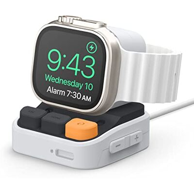 elago W9 Support de Charge pour Apple Watch/Galaxy Watch, Design Classique elago W9 Support de Charge pour Apple Watch/Galaxy Watch, Design Classique