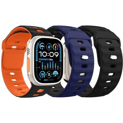 MoKo Ocean Band Compatible with Apple Watch 42/44/45/46/49mm MoKo Ocean Band Compatible with Apple Watch 42/44/45/46/49mm