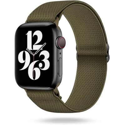 OneFlow Flex Loop pour les modèles Apple, Apple Watch 10 (46mm), Nylon Tissu Métal OneFlow Flex Loop pour les modèles Apple, Apple Watch 10 (46mm), Nylon Tissu Métal
