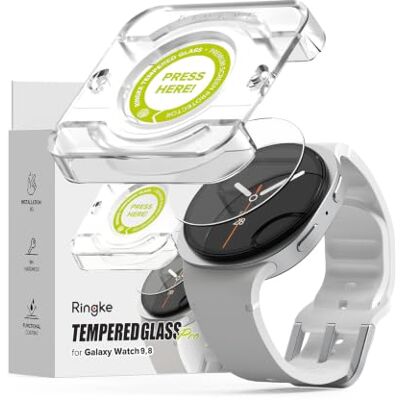 Ringke Tempered Glass Pro pour Verre Trempé Samsung Galaxy Watch 9/8 40mm Ringke Tempered Glass Pro pour Verre Trempé Samsung Galaxy Watch 9/8 40mm