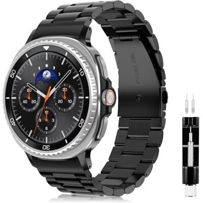 FINTIE Bracelet en métal compatible avec Samsung Galaxy Watch 9/8 FINTIE Bracelet en métal compatible avec Samsung Galaxy Watch 9/8