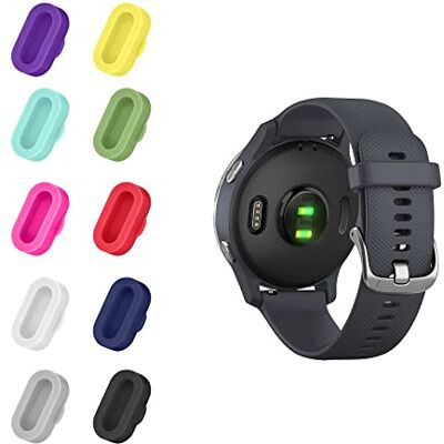 kwmobile 10x capuchon protection compatible avec Garmin Venu/Forerunner/Vivomove/Fenix Set bouchons de protection en silicone pour montre connectée multicolore kwmobile 10x capuchon protection compatible avec Garmin Venu/Forerunner/Vivomove/Fenix Set bouchons de protection en silicone pour montre connectée multicolore