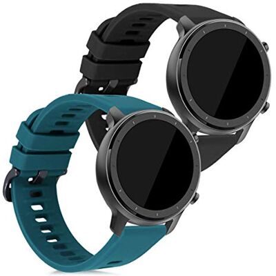 kwmobile Bracelet compatible avec Huami Amazfit GTR (42mm) bracelet 2x de rechange en silicone pour fitness tracker kwmobile Bracelet compatible avec Huami Amazfit GTR (42mm) bracelet 2x de rechange en silicone pour fitness tracker