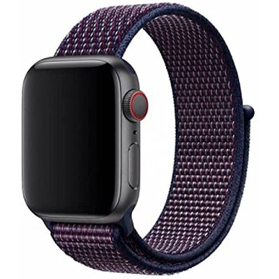 Devia Bracelet/Bracelet/Bracelet compatible avec les appareils Apple Watch de 44 mm. Accessoire compatible avec les articles du système iOS. Matériau : silicone, Moderne Devia Bracelet/Bracelet/Bracelet compatible avec les appareils Apple Watch de 44 mm. Accessoire compatible avec les articles du système iOS. Matériau : silicone, Moderne