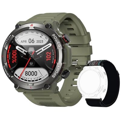 Blackview Montre de Fitness 1,39 Pouces pour Hommes et Femmes avec saturation en oxygène du Sang et Surveillance du Sommeil, 100 Modes Sportifs, étanchéité IP68 (Disponible pour iOS et Android). Blackview Montre de Fitness 1,39 Pouces pour Hommes et Femmes avec saturation en oxygène du Sang et Surveillance du Sommeil, 100 Modes Sportifs, étanchéité IP68 (Disponible pour iOS et Android).