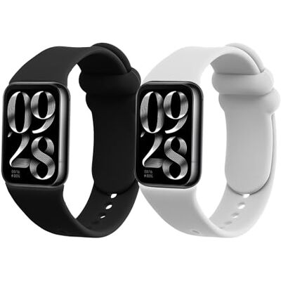 kwmobile Bracelet compatible avec Xiaomi Smart Band 8 Pro/Band 9 Pro/Redmi Watch 5 / Redmi Watch 4 bracelet 2x de rechange en silicone pour fitness tracker kwmobile Bracelet compatible avec Xiaomi Smart Band 8 Pro/Band 9 Pro/Redmi Watch 5 / Redmi Watch 4 bracelet 2x de rechange en silicone pour fitness tracker