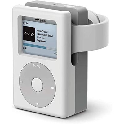 elago W6 Support de Charge pour Apple Watch, Design Nostalgique elago W6 Support de Charge pour Apple Watch, Design Nostalgique