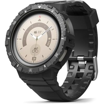 Ringke Fusion-X Guard Compatible avec Bracelet Samsung Galaxy Watch 5 Pro 45mm Coque Protection Antichoc Robuste Black Ringke Fusion-X Guard Compatible avec Bracelet Samsung Galaxy Watch 5 Pro 45mm Coque Protection Antichoc Robuste Black