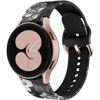 Wigento Pour Samsung Galaxy Watch 4 / Classic en plastique/silicone de haute qualité montre Smart Sport bracelet design 4 Wigento Pour Samsung Galaxy Watch 4 / Classic en plastique/silicone de haute qualité montre Smart Sport bracelet design 4
