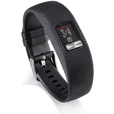INF Bracelet de Rechange Compatible Avec Garmin Vivofit 4, Interchangeable, Accessoire de Montre de Sport, TPU/TPE, Noir, Grand INF Bracelet de Rechange Compatible Avec Garmin Vivofit 4, Interchangeable, Accessoire de Montre de Sport, TPU/TPE, Noir, Grand