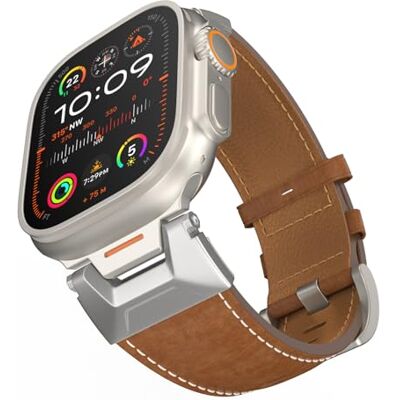 TiMOVO Strap Compatible with Apple Watch 49mm 46mm 45mm 44mm 42mm for Women men,Sport Strap for iWatch Ultra 2 Series 10 9 8 7 6 5 4 3 2 1 SE, Light Brown TiMOVO Strap Compatible with Apple Watch 49mm 46mm 45mm 44mm 42mm for Women men,Sport Strap for iWatch Ultra 2 Series 10 9 8 7 6 5 4 3 2 1 SE, Light Brown