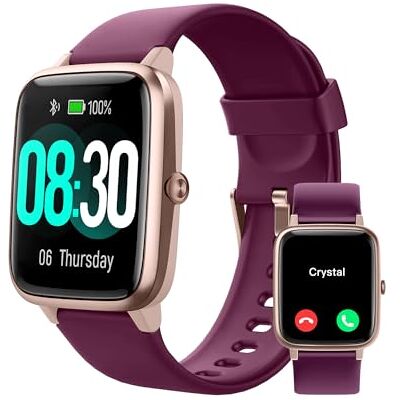 GRV Montre Connectée Homme Femme Smartwatch Montre Sport Podometre Cardio Etanche IP68 Notification SMS et Appel 9 Modes Sport Chronomètre Cycle Menstruel Controle de Musique pour Android iOS GRV Montre Connectée Homme Femme Smartwatch Montre Sport Podometre Cardio Etanche IP68 Notification SMS et Appel 9 Modes Sport Chronomètre Cycle Menstruel Controle de Musique pour Android iOS