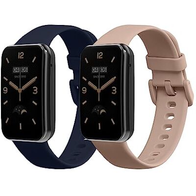 kwmobile Bracelet compatible avec Xiaomi Mi Band 7 Pro 2x bracelet de rechange en silicone pour fitness tracker kwmobile Bracelet compatible avec Xiaomi Mi Band 7 Pro 2x bracelet de rechange en silicone pour fitness tracker