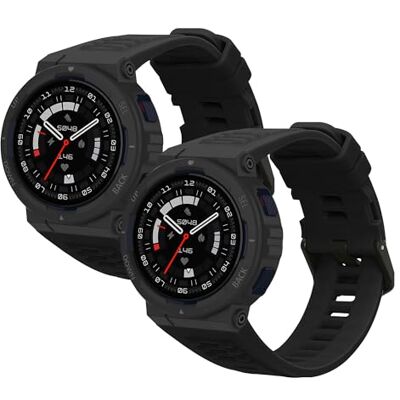 kwmobile Bracelet compatible avec Amazfit Active Edge (A2212) bracelet 2x de rechange en silicone pour fitness tracker kwmobile Bracelet compatible avec Amazfit Active Edge (A2212) bracelet 2x de rechange en silicone pour fitness tracker