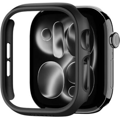 Spigen Thin Fit Coque pour Apple Watch 12 42mm Étui en polycarbonate léger et fin avec protection antichoc pour modèles 2026 Noir Spigen Thin Fit Coque pour Apple Watch 12 42mm Étui en polycarbonate léger et fin avec protection antichoc pour modèles 2026 Noir
