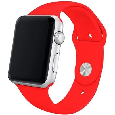 Cool SMARTPHONES & TABLETS ACCESSORIES Bracelet pour Apple Watch Series 1/2 / 3/4 / 5/6 / 7 / SE (42/44 / 45 mm) Caoutchouc Rouge, rouge, Estandar, Décontracté Cool SMARTPHONES & TABLETS ACCESSORIES Bracelet pour Apple Watch Series 1/2 / 3/4 / 5/6 / 7 / SE (42/44 / 45 mm) Caoutchouc Rouge, rouge, Estandar, Décontracté