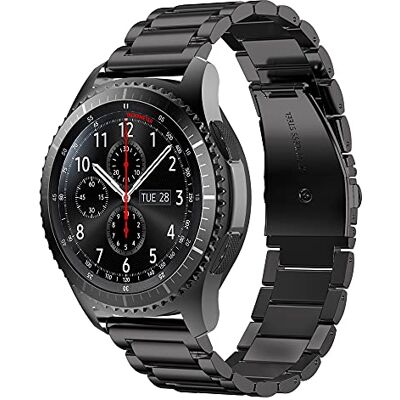 Cadorabo Bracelet universel en acier inoxydable Montre Accessoires Smartwatch 22mm Cadorabo Bracelet universel en acier inoxydable Montre Accessoires Smartwatch 22mm
