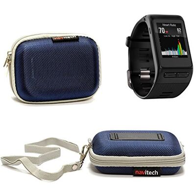 Navitech Housse étui Bleu Compatible avec Garmin VivoActive HR Navitech Housse étui Bleu Compatible avec Garmin VivoActive HR