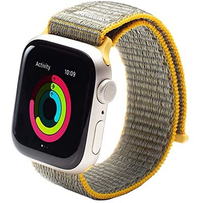 GEAR4 ZAGG Gear 4 Sport Apple Watch Band Unisexe, jaune, 45/44/42mm -L GEAR4 ZAGG Gear 4 Sport Apple Watch Band Unisexe, jaune, 45/44/42mm -L