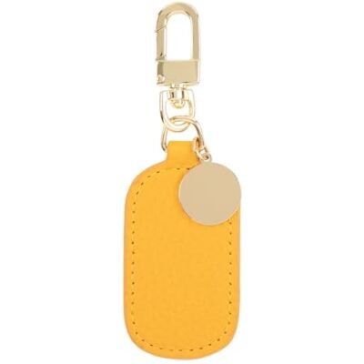 DRAEGER PARIS 1886 Draeger Paris Porte-clés Rond Jaune Moutarde, Doré, 11 x 3,5 cm, Classique DRAEGER PARIS 1886 Draeger Paris Porte-clés Rond Jaune Moutarde, Doré, 11 x 3,5 cm, Classique