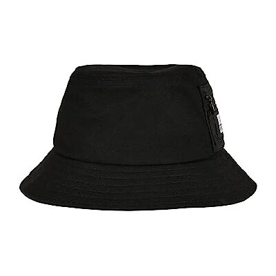 Urban Classics Canvas Logo Bucket Chapeau, Noir, Taille Unique Mixte, Noir, taille unique Urban Classics Canvas Logo Bucket Chapeau, Noir, Taille Unique Mixte, Noir, taille unique