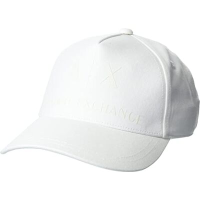 Giorgio Armani Casquette à logo ton sur ton pour femme, blanc, One Size Giorgio Armani Casquette à logo ton sur ton pour femme, blanc, One Size